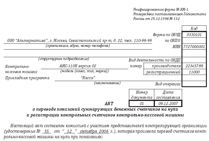 карточка учета нематериальных активов образец заполнения