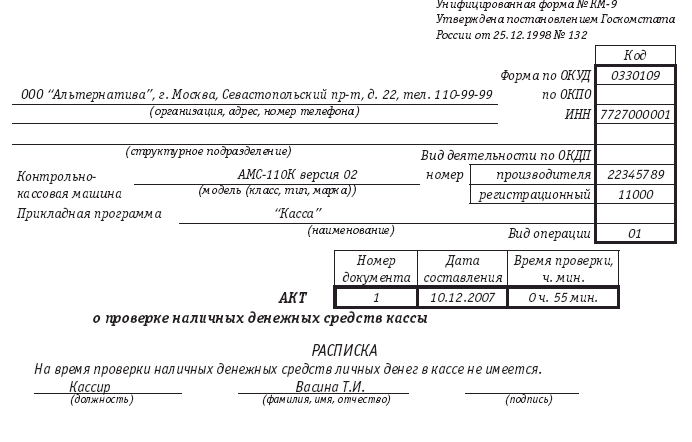 Акт О Возврате Денежных Средств - darkorbitrpg